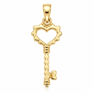 Pendant- Heart Key