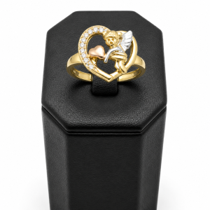 Ring-Heart W/ Angel-89