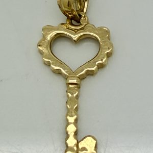Pendant- Heart Key