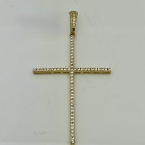 Pendant- Cubic Zirconia Cross