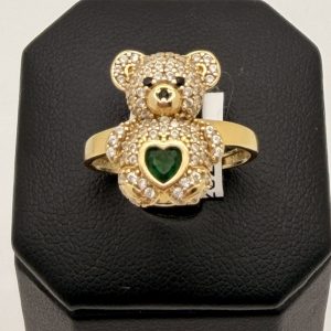 Ring- Green Bear