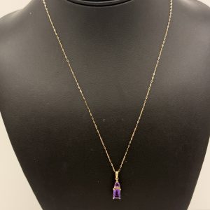 Necklace- Purple