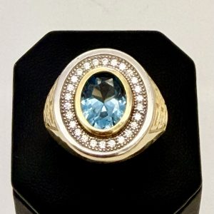 Ring- Men’s Light Blue