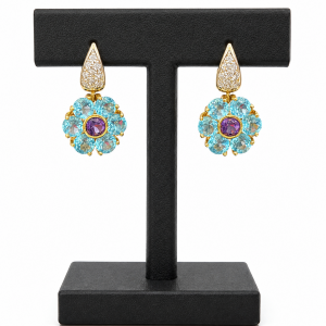 Earrings-Blue-Flowers