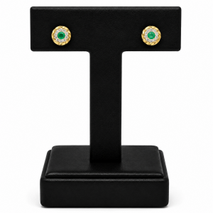 Earrings-Green Halo-49-4