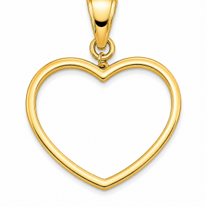 Pendant- Open Heart