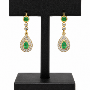 Earrings-Green