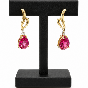 Earrings-Red