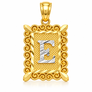 Pendant- E- SMALL INIT