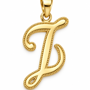 Pendant- L- INIT 10K